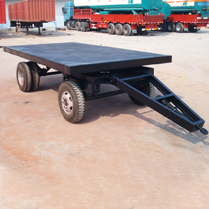 Çekici Düz Kasalı Kamyon Fabrika Alanı Ağır Yük Treyleri Depo Limanı Ağır Yük Çekili Düz Kasalı Kamyon 5/10/20/30 Ton - Product Image 6