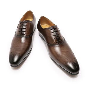 Zapatos Oxford Negros Formales de Plataforma, Estilo Británico de Lujo, para Hombre - Product Image 2