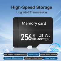 Tarjeta de Memoria SDXC TF U3 V30 A1 de 64GB 128GB 256GB para Cámaras 4K, Cámaras de Coche, Drones y Grabación de Video
