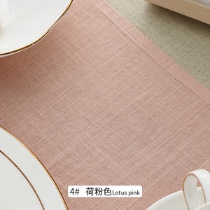 DUOLAI, venta al por mayor, lino, algodón, Color sólido, liso, teñido con manta, puntada, bordado, <span class=keywords><strong>toalla</strong></span> de cocina - Product Image 6