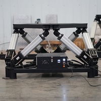 Plateforme de mouvement à 6 degrés de liberté de 500 kg prête à être expédiée |   Base de simulateur de mouvement en stock pour les examens de conduite |   Servomoteur électrique |   Directement de l'usine