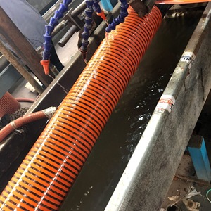 Легкий оранжевый ПВХ спиральный всасывающий шланг 2 "3" 4 "дюймовый Водяной насос вакуумный всасывающий шланг для нефтеносного песка сточных вод бассейн - Product Image 1