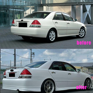 Kit carrosserie pour MARK II IR-V JZX110 2000-2005 en ABS, comprenant lèvre avant, lèvre arrière et jupes latérales, sans peinture - Product Image 5