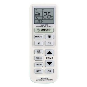 New K-108ES K108ES Universal AC Remote <b>Control</b> for TOSHIBA SANYO Air Conditioner Remote 1000 in 1 - Product Image 2