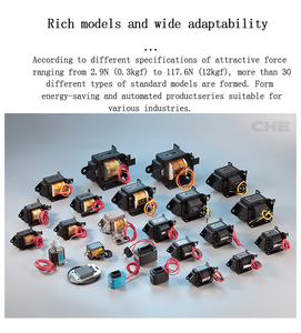 Như-20 3kgf 29.4n lực lượng 20 mét đột quỵ AC châm điện đẩy kéo loại hấp dẫn solenoid - Product Image 5