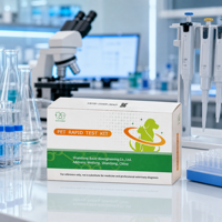 Kit de test immuno-fluorescent double antigène (FHV/FCV) pour le dépistage des maladies félines (Herpesvirus et Calicivirus) – Réactif POCT pour chats
