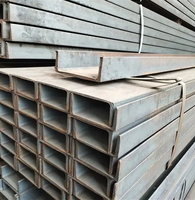 Profilés en acier au carbone 120x53x5,5 mm, profilés en acier 1200 mm, profilés en U de 12 mm, profilés en C pour la structure des bâtiments, prix