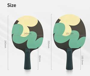 โรงงานผลิต<span class=keywords><strong>ไม้</strong></span><span class=keywords><strong>ปิงปอง</strong></span>พิมพ์ลายตามสั่ง พร้อมยางปุ่มลายการ์ตูนสีสันสดใส - Product Image 5
