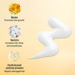 Acondicionador Capilar de Biotina y Seda 100ml, Marca Privada OEM, Fortalece las Puntas Abiertas, Vegano, Sin Frizz - Product Image 4