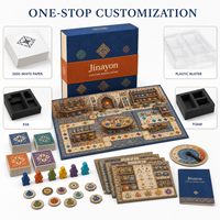 Jeu de société de dessin et de stratégie personnalisé en céramique européenne pour les boutiques de musées