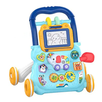 KSF Produits Tendance et Très Vendus : Trotteur Musical Éléphant pour Bébé Garçon, Jouet d'Éveil pour Enfants, Trotteur à 4 Roues, Cadeaux Modernes
