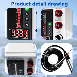 Welta עמוק עמוק היטב מתחת למים חיישן ורמת מכשירי מדידה משולבת עבור בקר מים אזעקה - Product Image 3