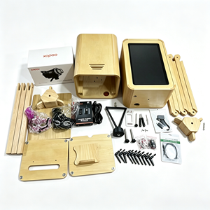 Photomaton en bois populaire avec écran tactile de 18,5 pouces, haut-parleur <span class=keywords><strong>Marshall</strong></span> et lampe flash en option, kiosque à selfies pour événements - Product Image 5
