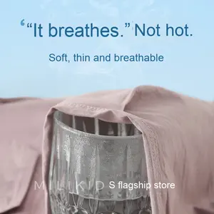 กางเกงฮาเร็มสไตล์เกาหลีสำหรับเด็กผู้ชายและเด็กผู้หญิงวัยรุ่น  ทรงหลวม พิมพ์ลาย ผ้าฝ้ายขายาว - Product Image 4