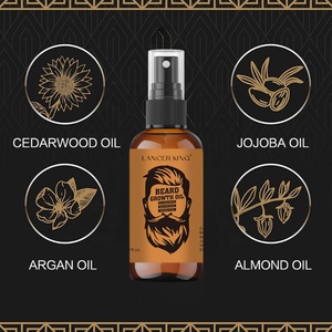 Kit de Cuidado y Crecimiento de Barba con Aceite de Ricino Orgánico - Fórmula Herbal Natural, Marca OEM, Sin Perfume, con Brillo y Aspecto Natural - Product Image 2