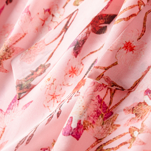 2021 nuova primavera <span class=keywords><strong>camicia</strong></span> di seta di gelso stampata in Crepe De Chine <span class=keywords><strong>camicia</strong></span> di seta merlata - Product Image 6