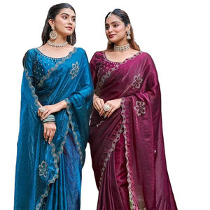 ผ้าไหมมานิปุรีแบบใหม่สำหรับงานเทศกาล ชุดส่าหรีสำหรับงานเลี้ยงอย่างเป็นทางการ ใส่ได้ทุกฤดู - Product Image 1