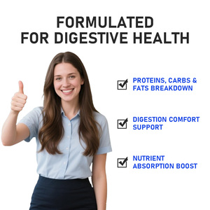 Capsules d'enzymes digestives de qualité supérieure en vrac favorisant la digestion et l'équilibre intestinal, complément pour la santé de l'estomac - Product Image 5