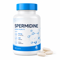 Capsules de Spermidine Marque Blanche Extrait de Germe de Blé Haute Pureté Santé Cellulaire Rajeunissement Longévité Supplément Vente en Gros