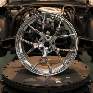 Ruedas de Auto de Carreras GT <span class=keywords><strong>Ria</strong></span> Rid Nuevas, Ligeras, Color Negro Hiperbrillante, de 15-23 Pulgadas, de Aluminio Forjado de 20 mm, Diseño Personalizado 5x120/114.3/100 - Product Image 1