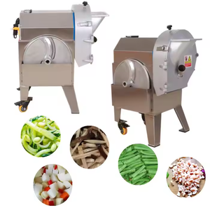 Trancheuse à pommes de terre et légumes économique et pratique en acier inoxydable 304, machine à couper les fruits avec moteur, écologique - Product Image 1