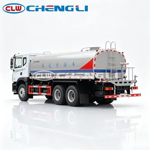 รถบรรทุกฉีดน้ำตงเฟิง ฮัวเซิน รุ่นใหม่ T5 6X4 ขนาด 22.5 ลูกบาศก์เมตร สำหรับทำความสะอาดถนนและรดน้ำต้นไม้ - Product Image 6