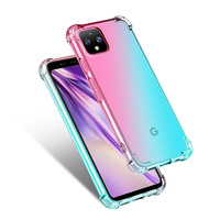 Lovecom — coque de téléphone portable, étui résistant aux chocs, dégradé de contraste, tpu, souple, pour Google Pixel 4XL