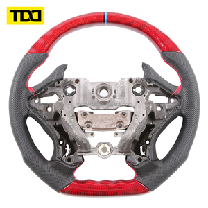 Volant en fibre de carbone véritable TDD compatible avec Hyundai Sonata 8 2011-2014 - Product Image 5