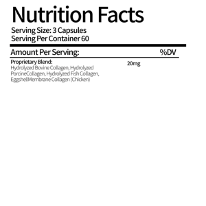 OEM kapsul kolagen Multi tipe I, II, III, V, X <span class=keywords><strong>Collagen</strong></span>-blender kulit telur, ayam, kolagen Ikan & sapi - Product Image 2