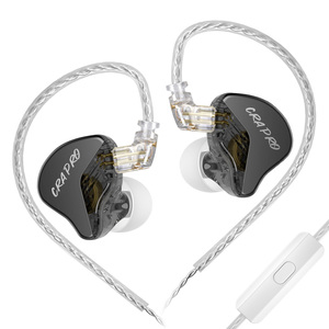Audífonos <span class=keywords><strong>CCA</strong></span> <span class=keywords><strong>CRA</strong></span> Pro HIFI con Diafragma de Diamante DLC, Audífonos Dinámicos con Cables Intercambiables, Audífonos Deportivos para Música - Product Image 1