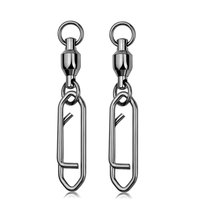 Mountain for Stainless Steel High-Speed Bearing Swivels Figure-Eight Rings Return-Type Pointed Pin Carp Lure Fishing Tackle