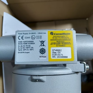 เครื่องตรวจจับก๊าซ Consilium ST450EC O2 0-25% สินค้าใหม่และอะไหล่อิเล็กทรอนิกส์แท้ มีสินค้าในสต็อก ราคาต่อรองได้ - Product Image 2