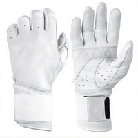Gants de frappe de baseball en cuir PU avec fermeture auto-agrippante, ambidextres/droiture, couleur personnalisable, entraînement professionnel