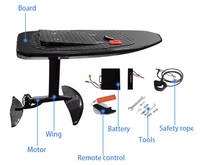Planche de surf hydrofoil à propulsion électrique en fibre de carbone écologique, best-seller, kit de réparation de groupe motopropulseur vertical à jet pour enfants