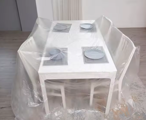 पीई ड्रॉप क्लॉथ डस्ट कवर शीट पेंट प्लास्टिक शीटिंग - Product Image 5