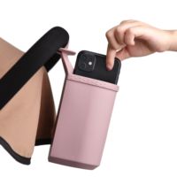 Nouveaux accessoires pour bébé, porte-gobelet et porte-téléphone/boisson/bouteille d'eau en silicone, organisateur à fixer sur la poussette pour bébé