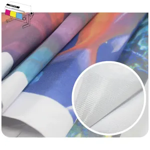 Custom 3x5ft Banner Digital Printing Double Sided Large Logo Print Eco-solvent Flag Fabric With Liner