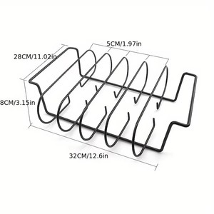 Stainless Steel Eco-Friendly Minimalist Outdoor Baking Steak & BBQ <b>Net</b> Rack Portable Camping - Product Image 2