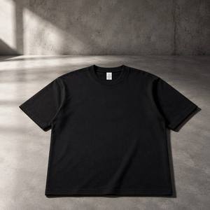 T-shirt uni pour homme avec motifs imprimés personnalisés, 100% coton, coupe décontractée, manches courtes, col rond, pour la vente en gros - Product Image 2