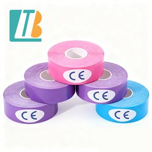 Fabricante Chino Suministra Servicio OEM/ODM, Cinta de Kinesiología de Algodón, Cinta de Soporte Muscular Transpirable - Product Image 1