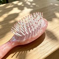 Peigne à coussin d'air haut de gamme pour massage, peigne à cheveux en acétate incrusté de diamants, accessoire capillaire premium à coussin d'air