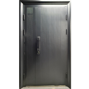 高品质防盗铝合金门全框锁边工艺不锈钢锁卧室公寓学校用 - Product Image 1