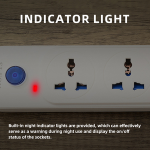 Smart Home 220V 5-Way Electrical Extension <strong>Socket</strong> New <strong>Design</strong> USB Power <strong>Socket</strong> 10A Rated Current Plastic Plug (<strong>UK</strong>/EU) Home - Product Image 6