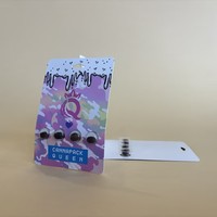 Emballage personnalisé sous blister pour comprimés et bonbons gélifiés, avec carte de support recyclable et dôme blister transparent