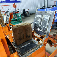 Machine manuelle de fabrication de briques en argile, machine à fabriquer des blocs creux, machine à fabriquer des briques pleines mobiles, prix de vente
