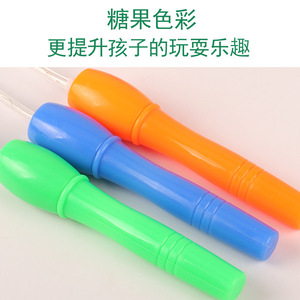 Cuerda para saltar con luz para niños, longitud ajustable, juguete LED intermitente con función luminosa de siete colores, seguro y ecológico - Product Image 5