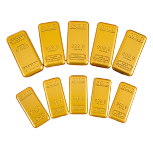 Decoración de Tiras Metálicas Doradas de 5 cm, Marca Starkey, 5 Piezas, Estilo Retro, Inscripción Original, Duraderas, Hechas a Mano, Novedad en Tendencia - Product Image 6