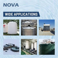NOVA Tuya Zigbee Temp & Humidity Sensor Probe High Precision APP Remote Alarm Dual Power Home Greenhouse