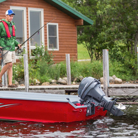 Moteur hors-bord TOHATSU de haute qualité 9,8 CV, moteur de bateau du même type, en vente à prix réduits