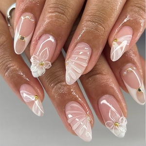 Nuevas Uñas Postizas Decorativas 3D, Portátiles, Hechas a Mano, Largas, Personalizadas, de Moda - Product Image 2